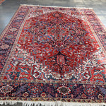 Persian Heriz Rug | 8' 3" x 12' 6" - Rug the Rock - 