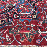 Persian Heriz Rug | 8' 3" x 12' 6" - Rug the Rock - 