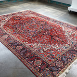 Persian Heriz Rug | 8' 3" x 12' 6" - Rug the Rock - 