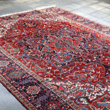 Persian Heriz Rug | 8' 3" x 12' 6" - Rug the Rock - 