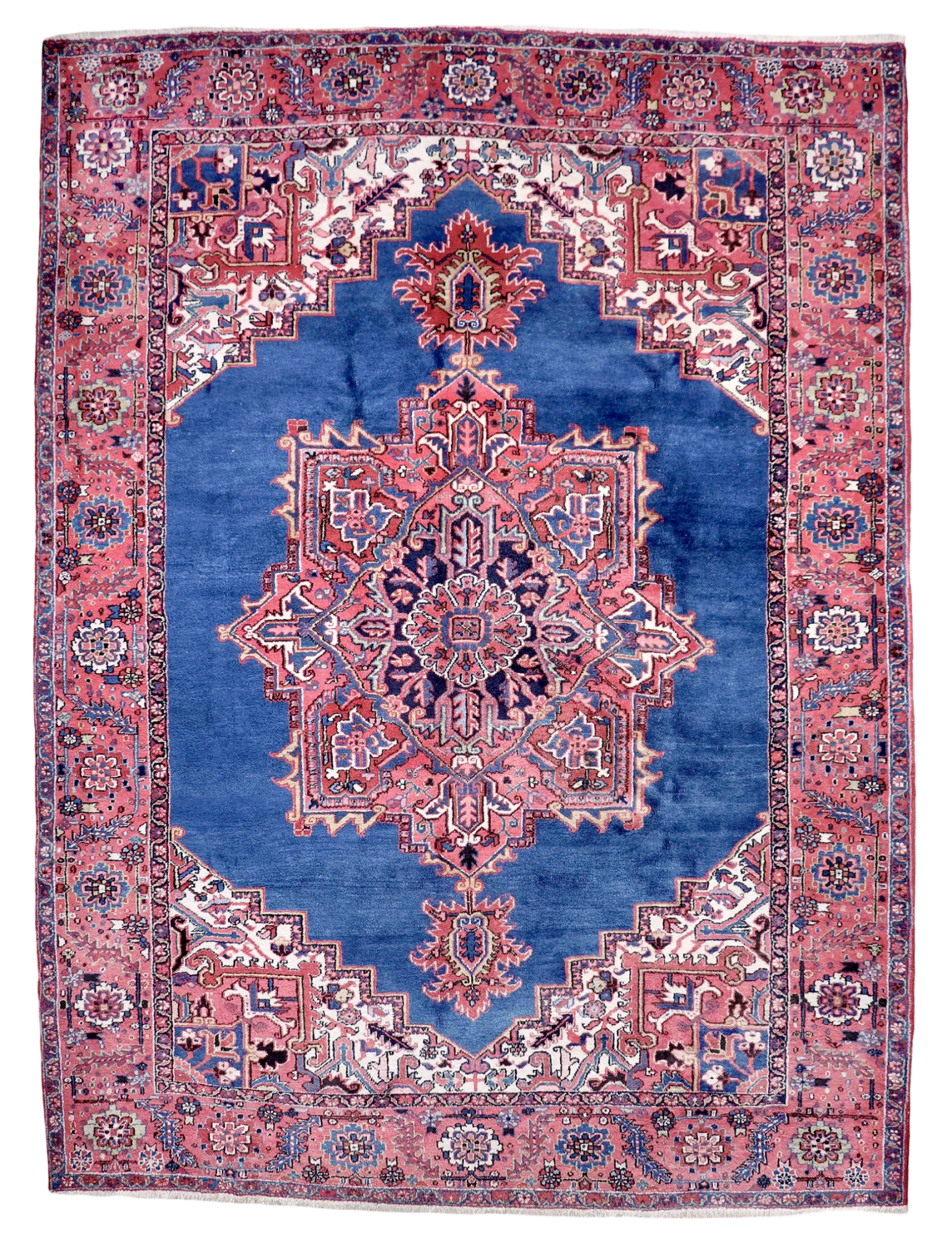 Persian Heriz Rug | 8' 4" x 11' 4" - Rug the Rock -