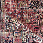 Persian Heriz Rug | 9' 10" x 12' 11" - Rug the Rock - 