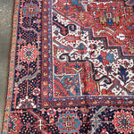 Persian Heriz Rug | 9' 5" x 12' 10" - Rug the Rock - 