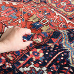 Persian Heriz Rug | 9' 5" x 12' 10" - Rug the Rock - 