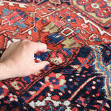 Persian Heriz Rug | 9' 5" x 12' 10" - Rug the Rock - 