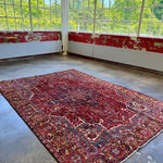 Persian Heriz Rug | 9' 5" x 12' 12" - Rug the Rock