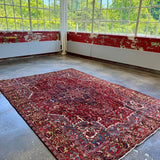 Persian Heriz Rug | 9' 5" x 12' 12" - Rug the Rock