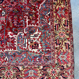 Persian Heriz Rug | 9' 5" x 12' 12" - Rug the Rock