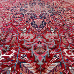 Persian Heriz Rug | 9' 5" x 12' 12" - Rug the Rock