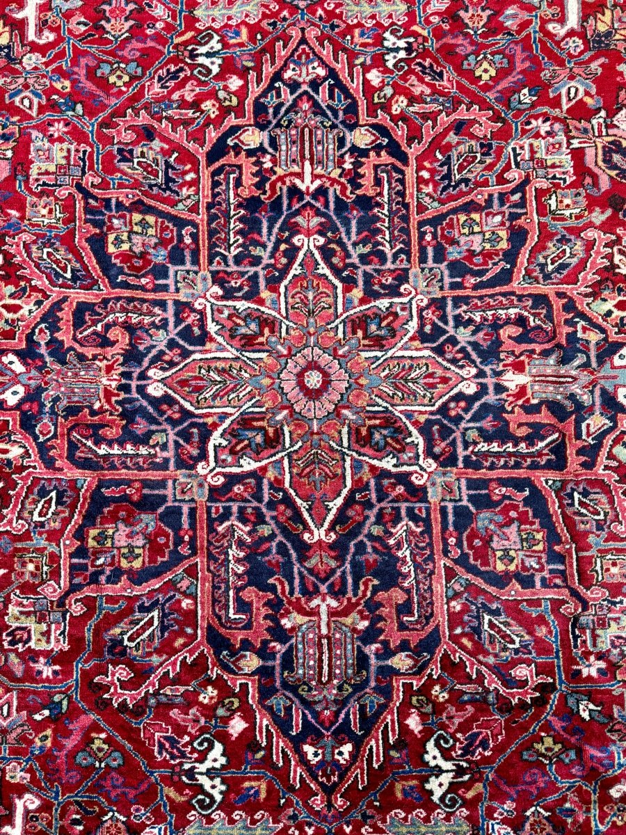 Persian Heriz Rug | 9' 5" x 12' 12" - Rug the Rock