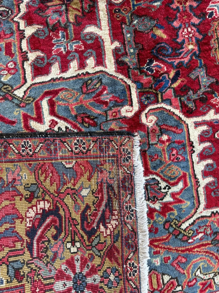 Persian Heriz Rug | 9' 5" x 12' 12" - Rug the Rock