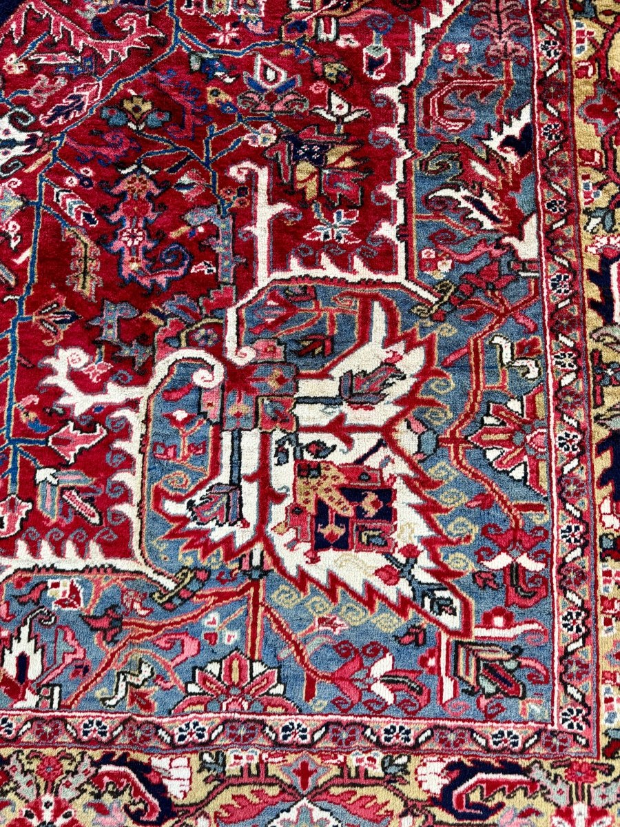 Persian Heriz Rug | 9' 5" x 12' 12" - Rug the Rock