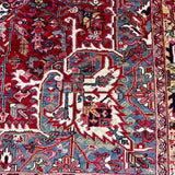 Persian Heriz Rug | 9' 5" x 12' 12" - Rug the Rock