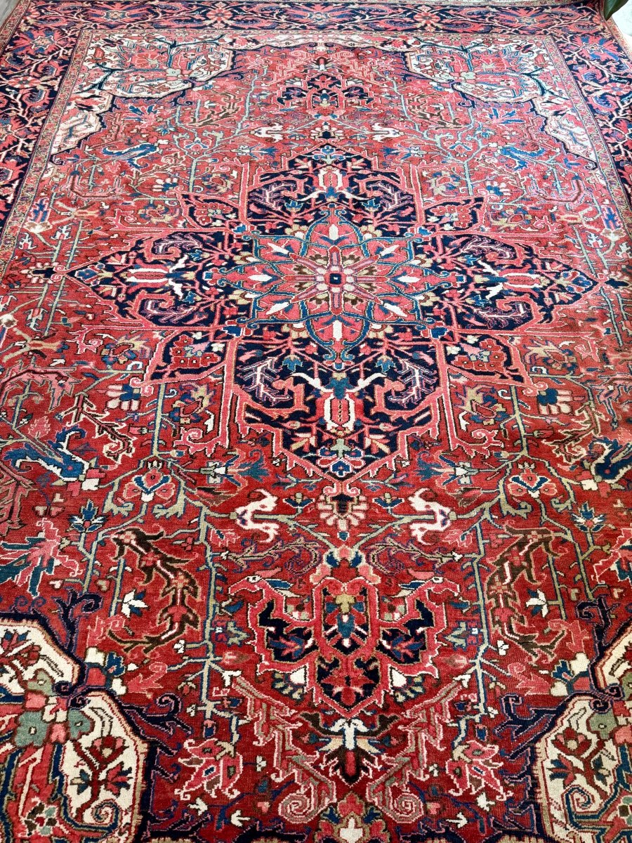 Persian Heriz Rug | 9' 8" x 12' 12" - Rug the Rock