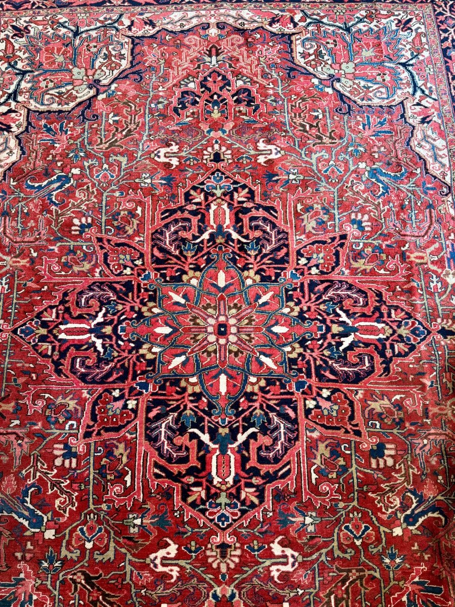 Persian Heriz Rug | 9' 8" x 12' 12" - Rug the Rock