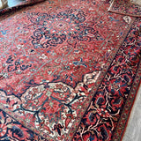 Persian Heriz Rug | 9' 8" x 12' 12" - Rug the Rock