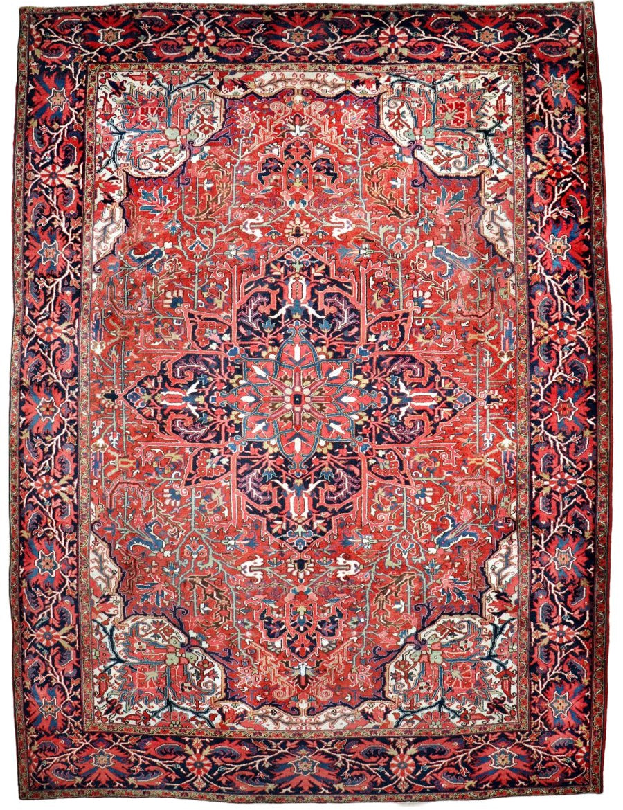 Persian Heriz Rug | 9' 8" x 13' - Rug the Rock - 10 x 1210 x 139 x 12