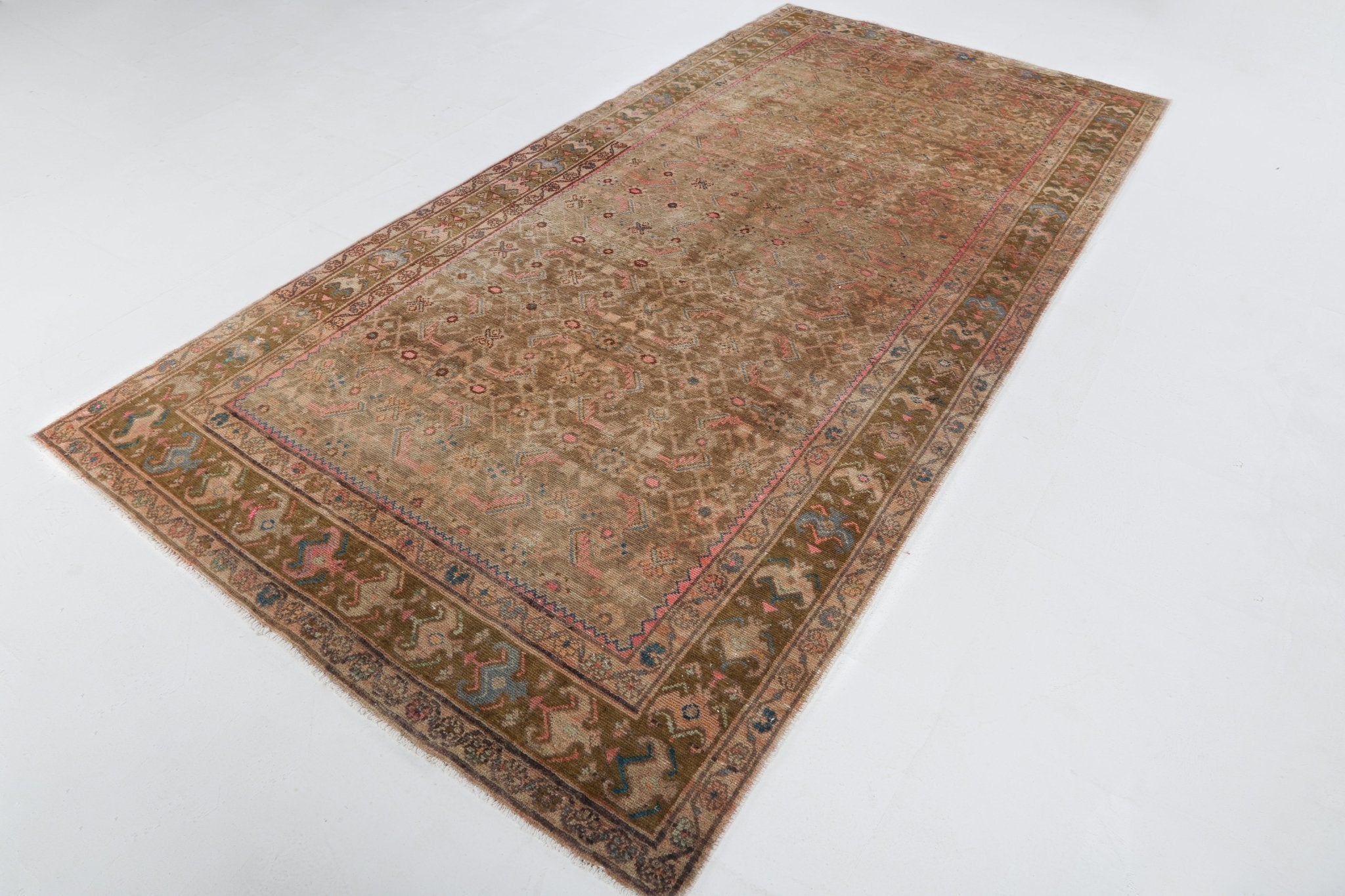 Persian Hosseinabad Rug | 5' 3" x 10' 8" - Rug the Rock - 