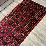 Persian Hosseinabad Runner Rug | 2' 11" x 9' 10" - Rug the Rock