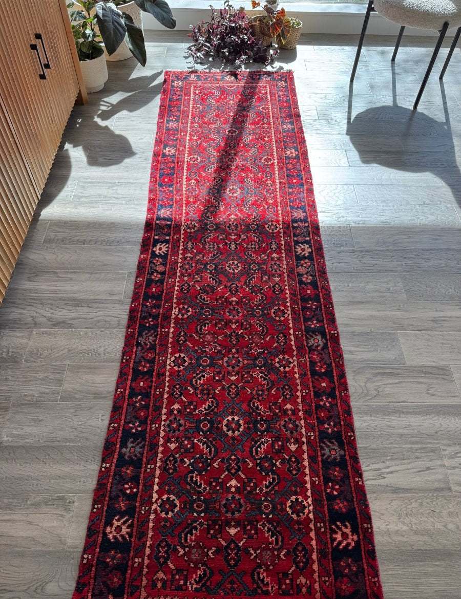 Persian Hosseinabad Runner Rug | 2' 4" x 8' 10" - Rug the Rock