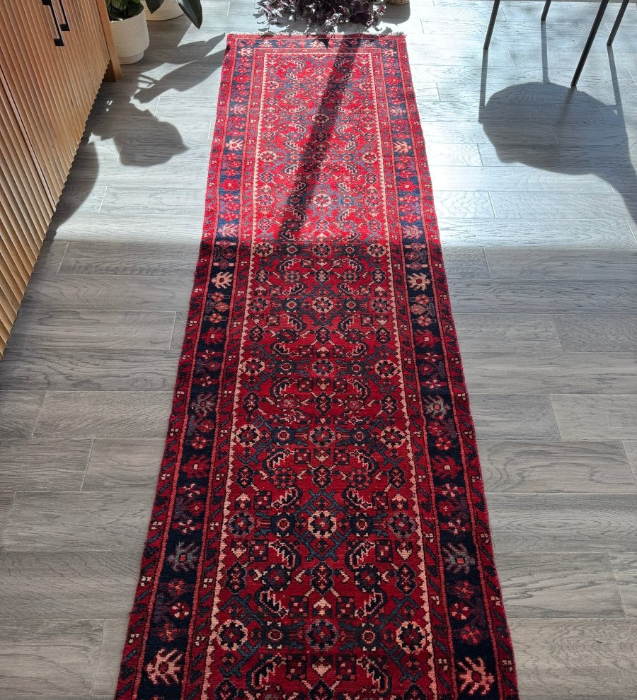 Persian Hosseinabad Runner Rug | 2' 4" x 8' 10" - Rug the Rock