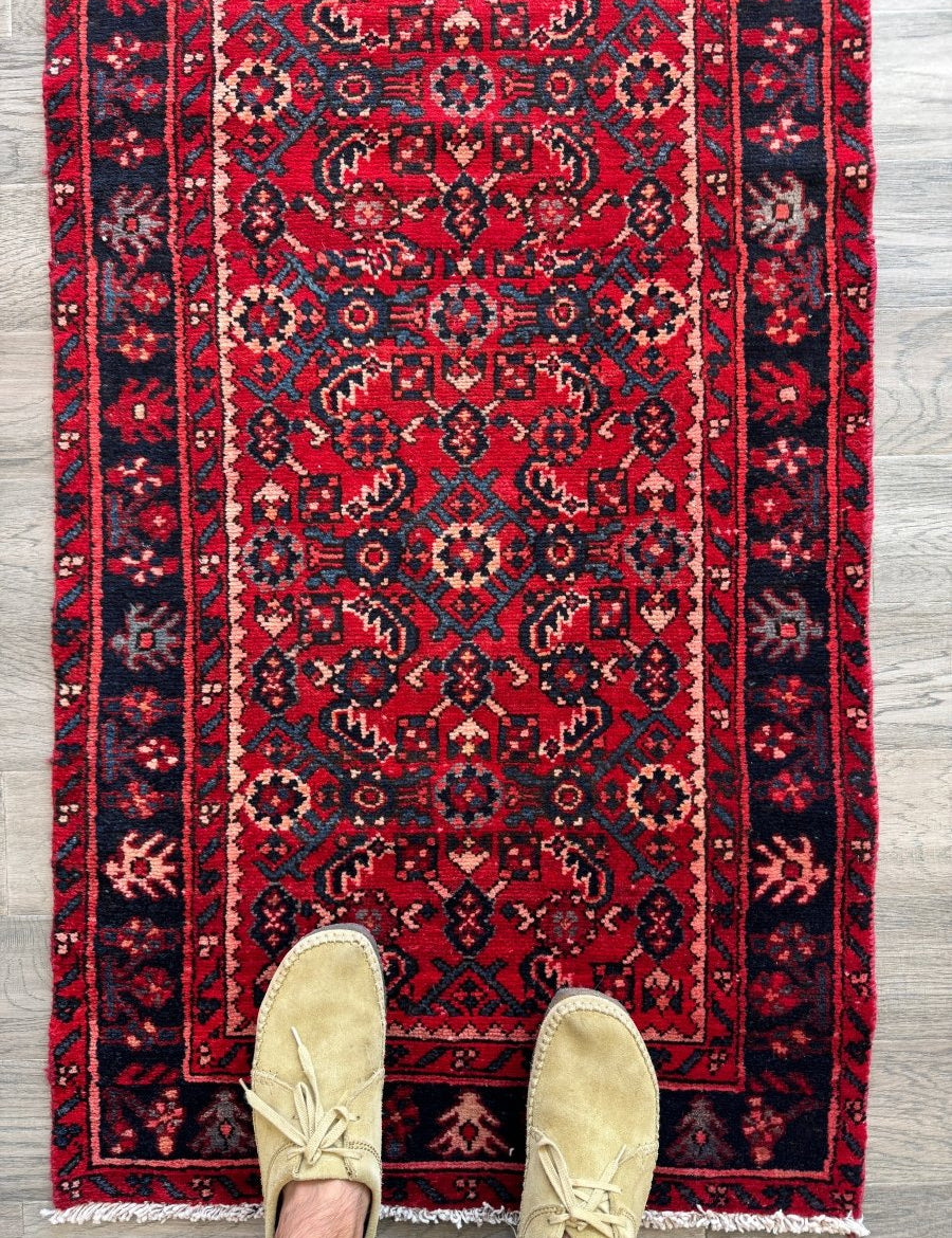 Persian Hosseinabad Runner Rug | 2' 4" x 8' 10" - Rug the Rock