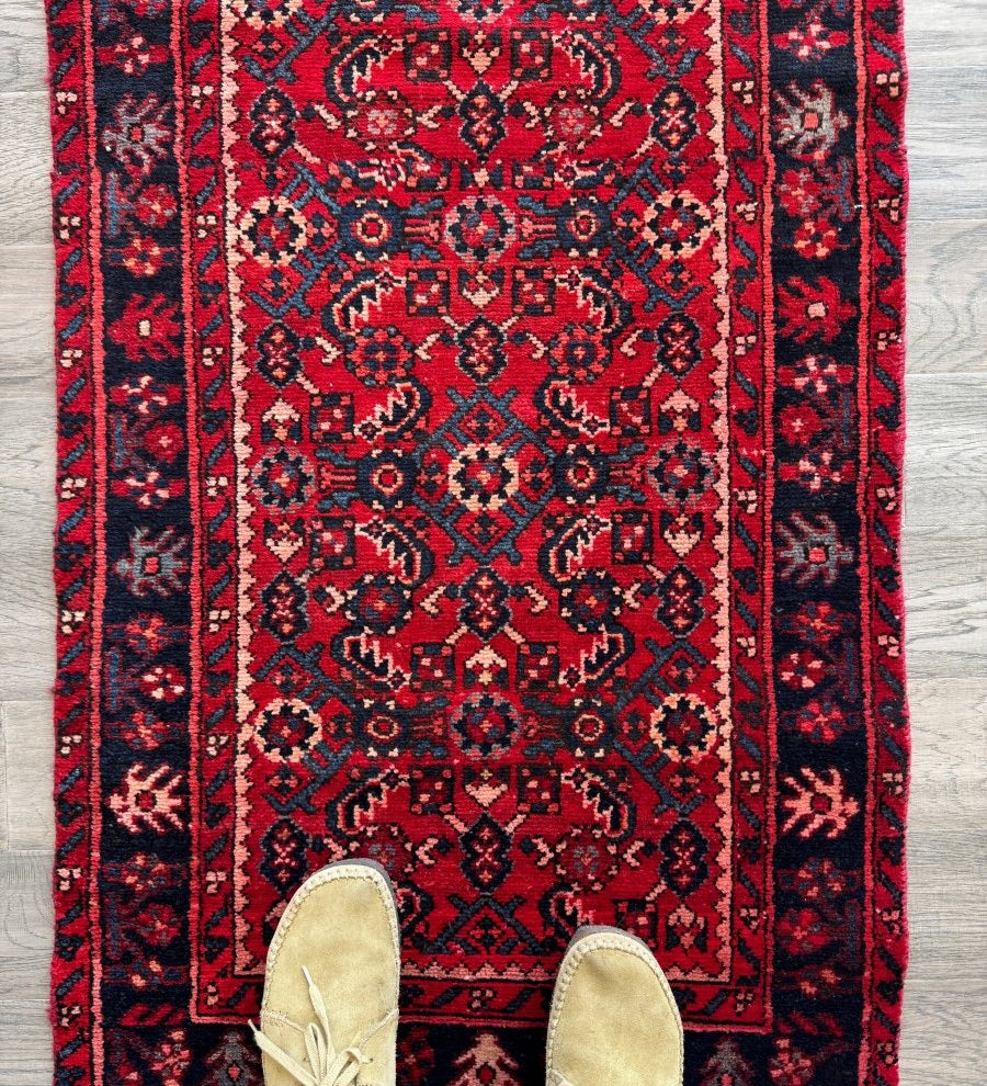 Persian Hosseinabad Runner Rug | 2' 4" x 8' 10" - Rug the Rock