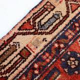 Persian Hosseinabad Runner Rug | 3' 2” x 12' 6" - Rug the Rock - 