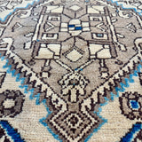 Persian Hosseinabad Runner Rug | 3' 8” x 10' 2" - Rug the Rock - 