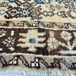 Persian Hosseinabad Runner Rug | 3' 8” x 10' 2" - Rug the Rock - 