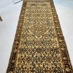 Persian Hosseinabad Runner Rug | 3' 8” x 10' 2" - Rug the Rock - 