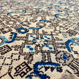 Persian Hosseinabad Runner Rug | 3' 8” x 10' 2" - Rug the Rock - 