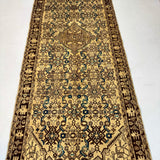 Persian Hosseinabad Runner Rug | 3' 8” x 10' 2" - Rug the Rock - 