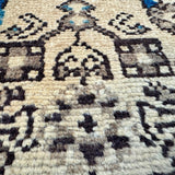 Persian Hosseinabad Runner Rug | 3' 8” x 10' 2" - Rug the Rock - 