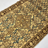 Persian Hosseinabad Runner Rug | 3' 8” x 10' 2" - Rug the Rock - 