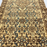 Persian Hosseinabad Runner Rug | 3' 8” x 10' 2" - Rug the Rock - 