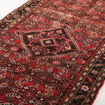 Persian Hosseinabad Runner Rug | 3' 8" x 10' 9" - Rug the Rock - 