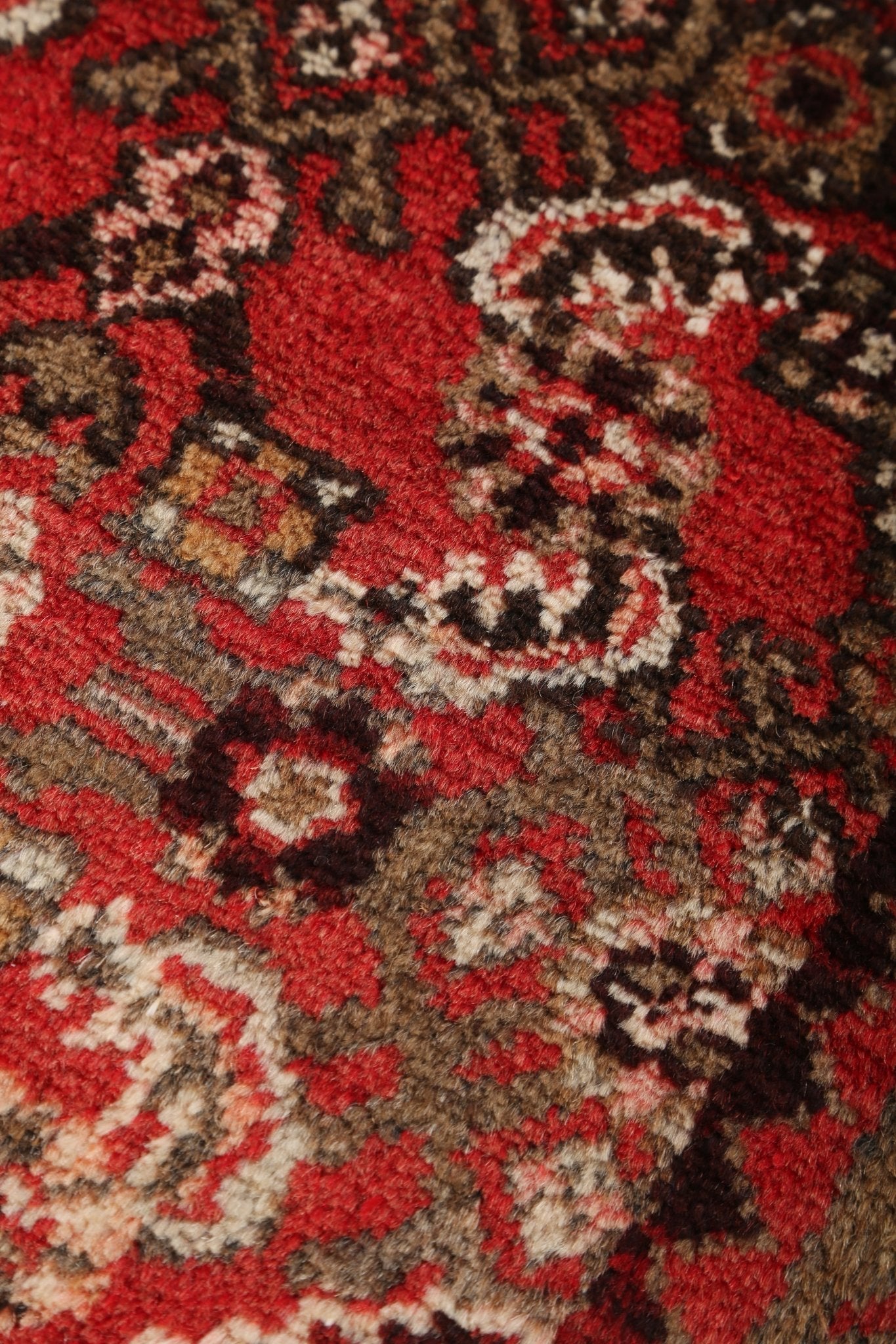 Persian Hosseinabad Runner Rug | 3' 8" x 10' 9" - Rug the Rock - 