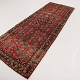 Persian Hosseinabad Runner Rug | 3' 8" x 10' 9" - Rug the Rock - 