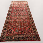 Persian Hosseinabad Runner Rug | 3' 8" x 10' 9" - Rug the Rock - 