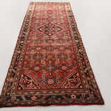 Persian Hosseinabad Runner Rug | 3' 8" x 10' 9" - Rug the Rock - 