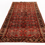 Persian Hosseinabad Runner Rug | 3' 8" x 10' 9" - Rug the Rock - 