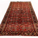 Persian Hosseinabad Runner Rug | 3' 8" x 10' 9" - Rug the Rock - 