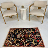 Persian Ilam Rug | 2' 6” x 3' 7" - Rug the Rock - 