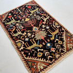 Persian Ilam Rug | 2' 6” x 3' 7" - Rug the Rock - 