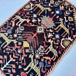 Persian Ilam Rug | 2' 6” x 3' 7" - Rug the Rock - 