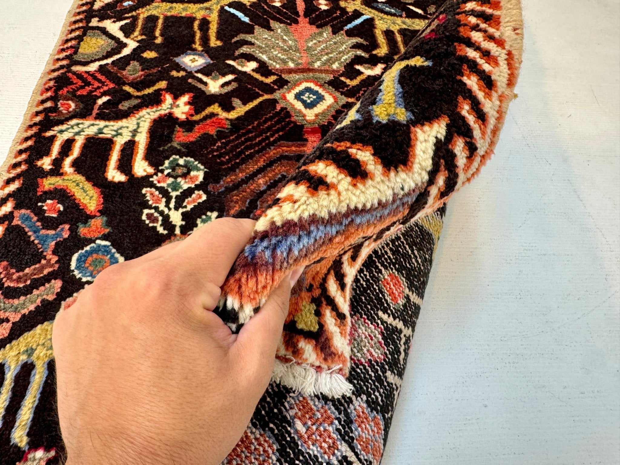 Persian Ilam Rug | 2' 6” x 3' 7" - Rug the Rock - 