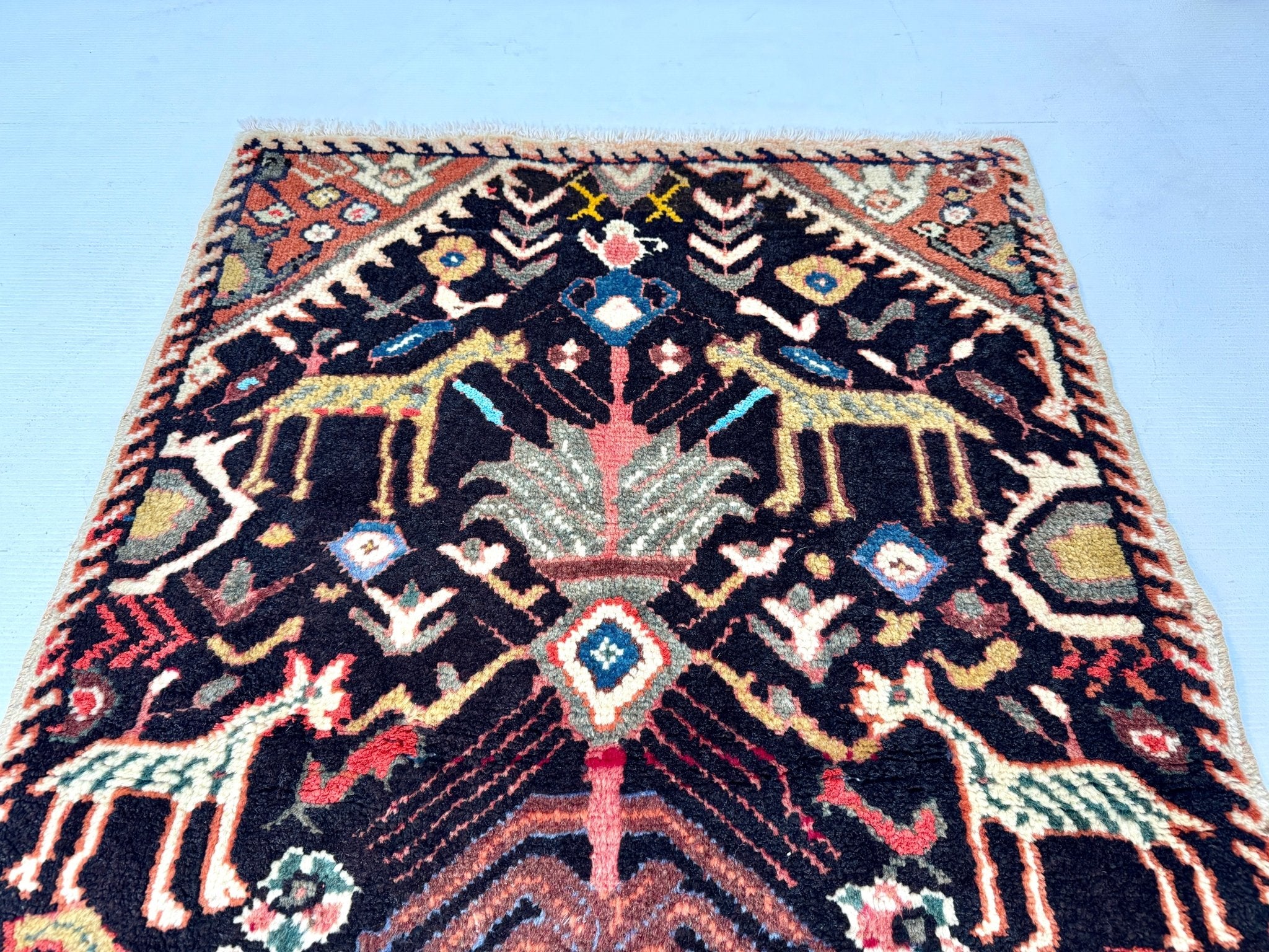 Persian Ilam Rug | 2' 6” x 3' 7" - Rug the Rock - 