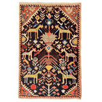 Persian Ilam Rug | 2' 6” x 3' 7" - Rug the Rock - 