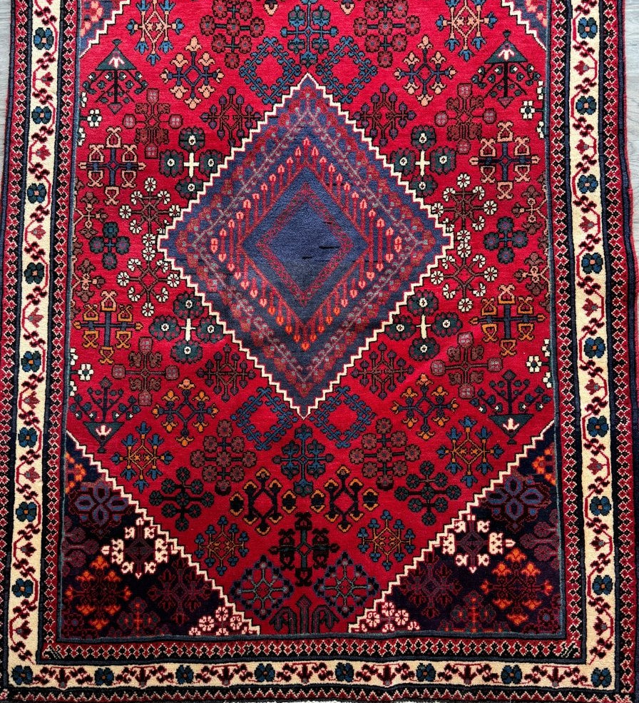 Persian Joshagan Rug | 3' 10" x 5' 10" - Rug the Rock